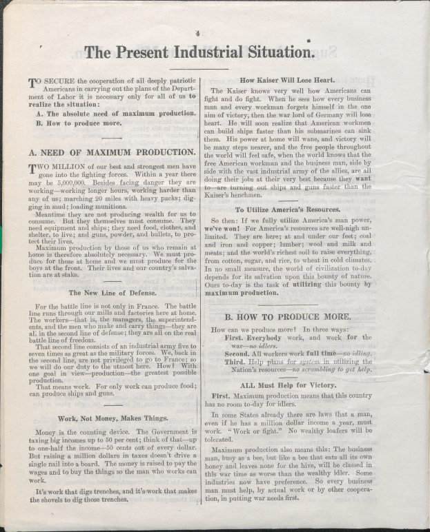 Ein offenes Buch mit dem Titel "Die aktuelle Industrielle Situation" auf einem schwarzen Hintergrund.